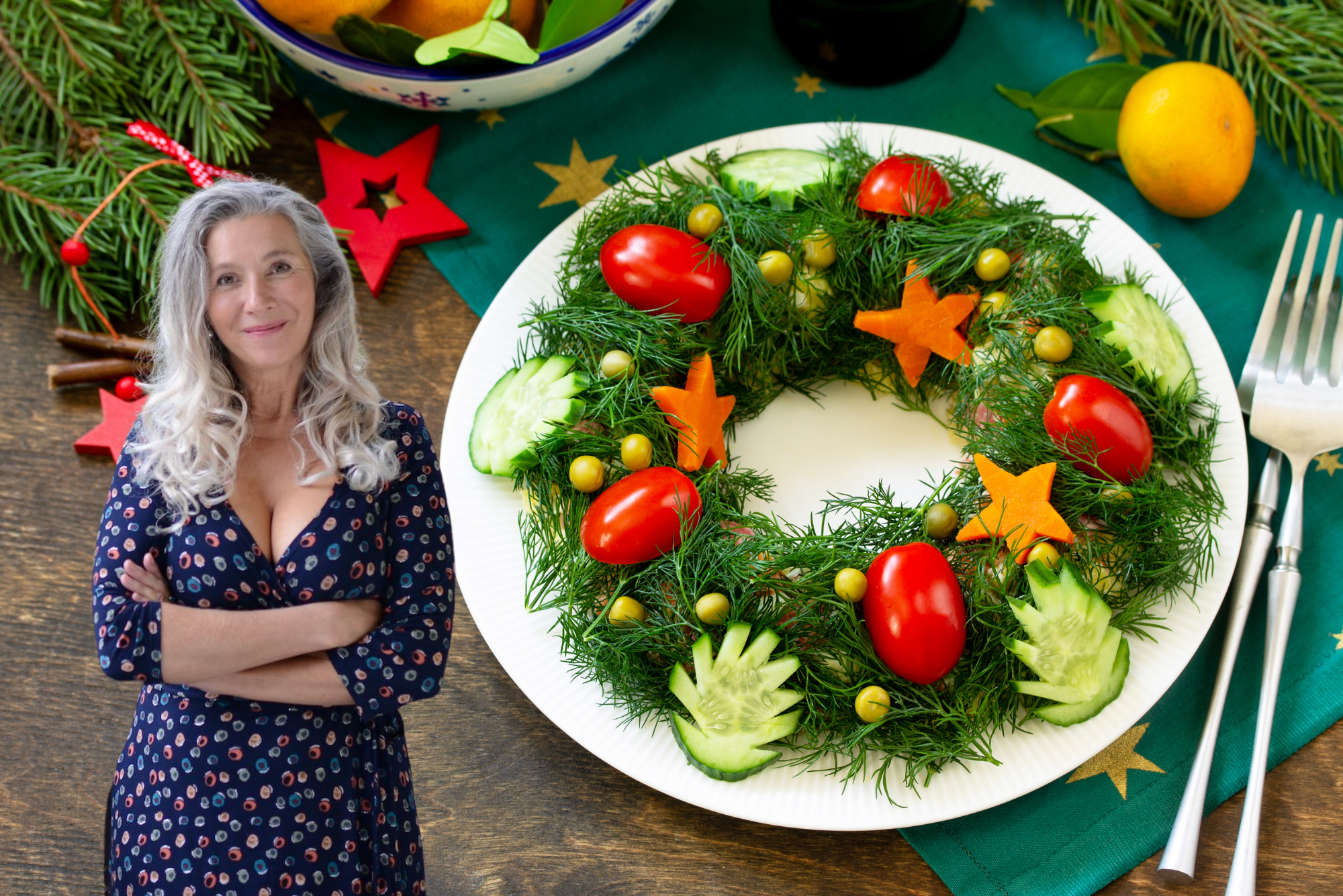 Vánoční salát, poradce výživy Metabolic Balance