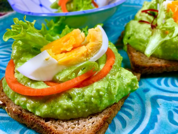 vajíčková pomazánka s avokádem - recepty na hubnutí, program Metabolic Balance
