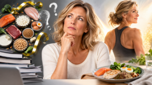 Bílkoviny v&nbsp;menopauze – kolik proteinu žena potřebuje při hubnutí a&nbsp;pro ochranu svalové hmoty